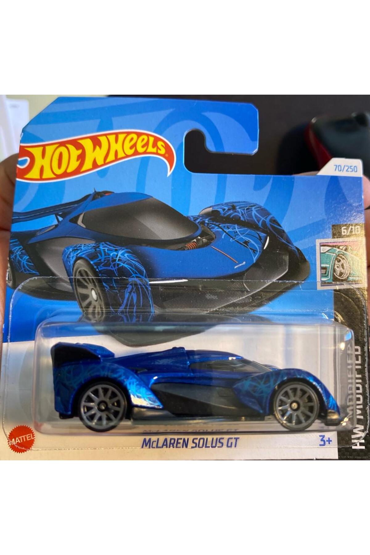ماشین اسباب بازی های تک مکلارن سولوس GT کلکسیونی نادر HOT WHEELS
