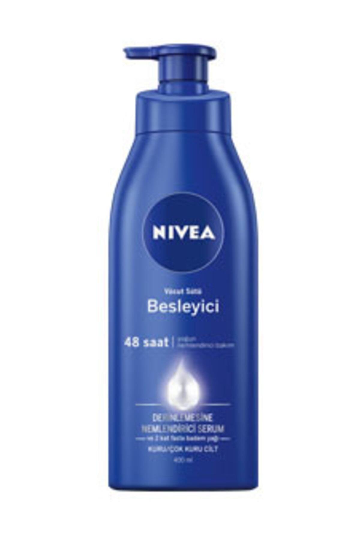 NIVEA مرطوب کننده بدن مغذی (مراقبت مرطوب کننده یکنواخت) 400 میلی لیتر