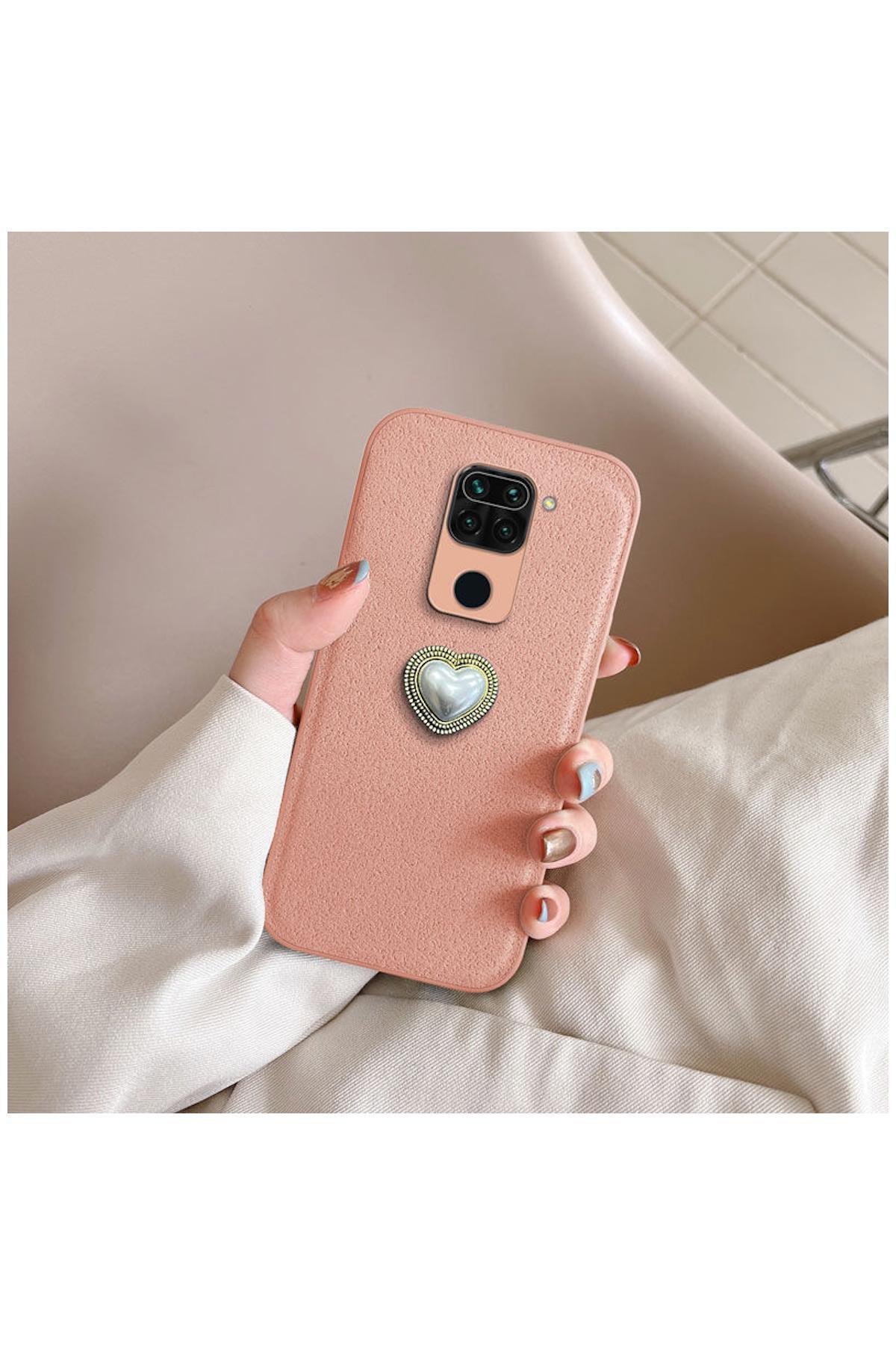 کاور و قاب سازگار شیائومی REDMI NOTE 9 سیلیکونی رزگلد ZEBANA VELVIX اورجینال Zebana