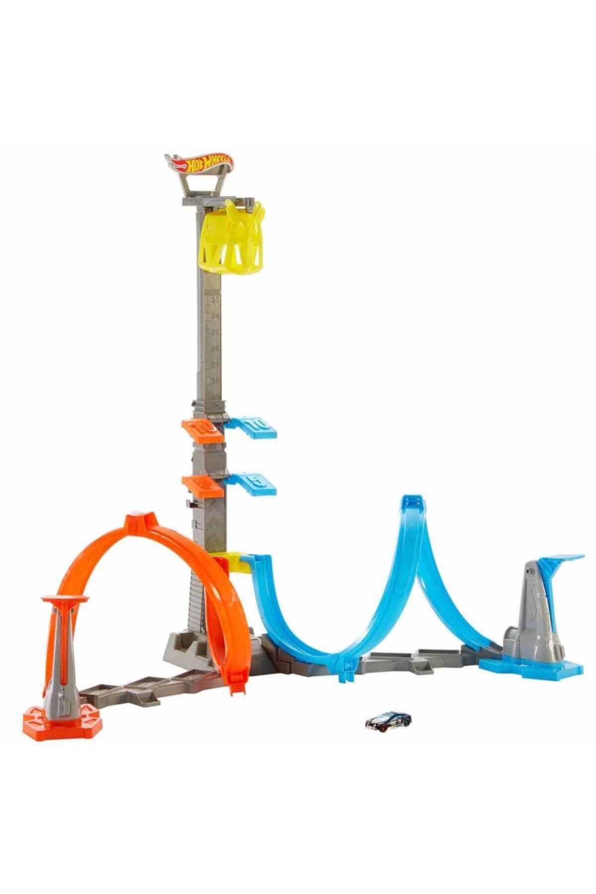 ست وسیله نقلیه تنظیم مسیر پرواز عمودی GRW39 هات ویلز اورجینال HOT WHEELS