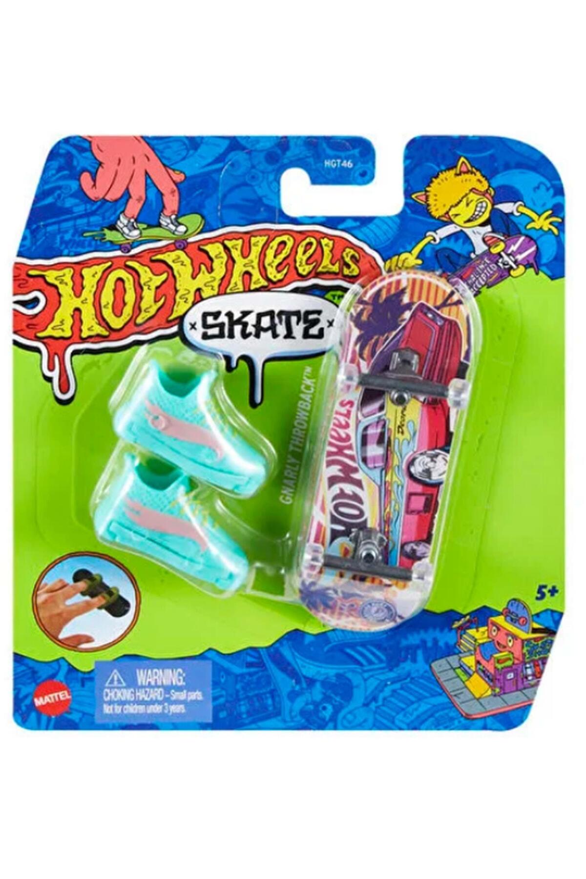 ماشین اسباب بازی HW SKATE GNARLY THROWBACK HGT46 HNG24 هات ویلز اورجینال HOT WHEELS