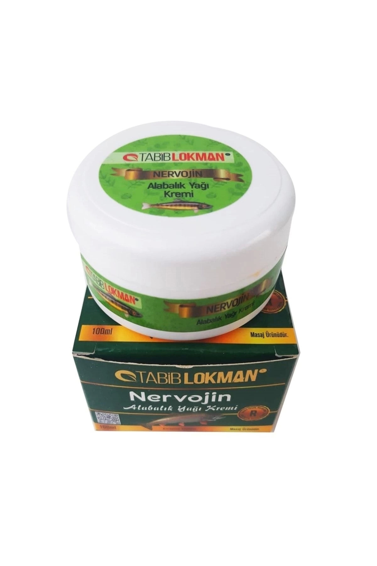 کرم بدن عصاره روغن ماهی قزل آلا 100 میلی لیتر مناسب برای مراقبت از پوست Tabib Lokman