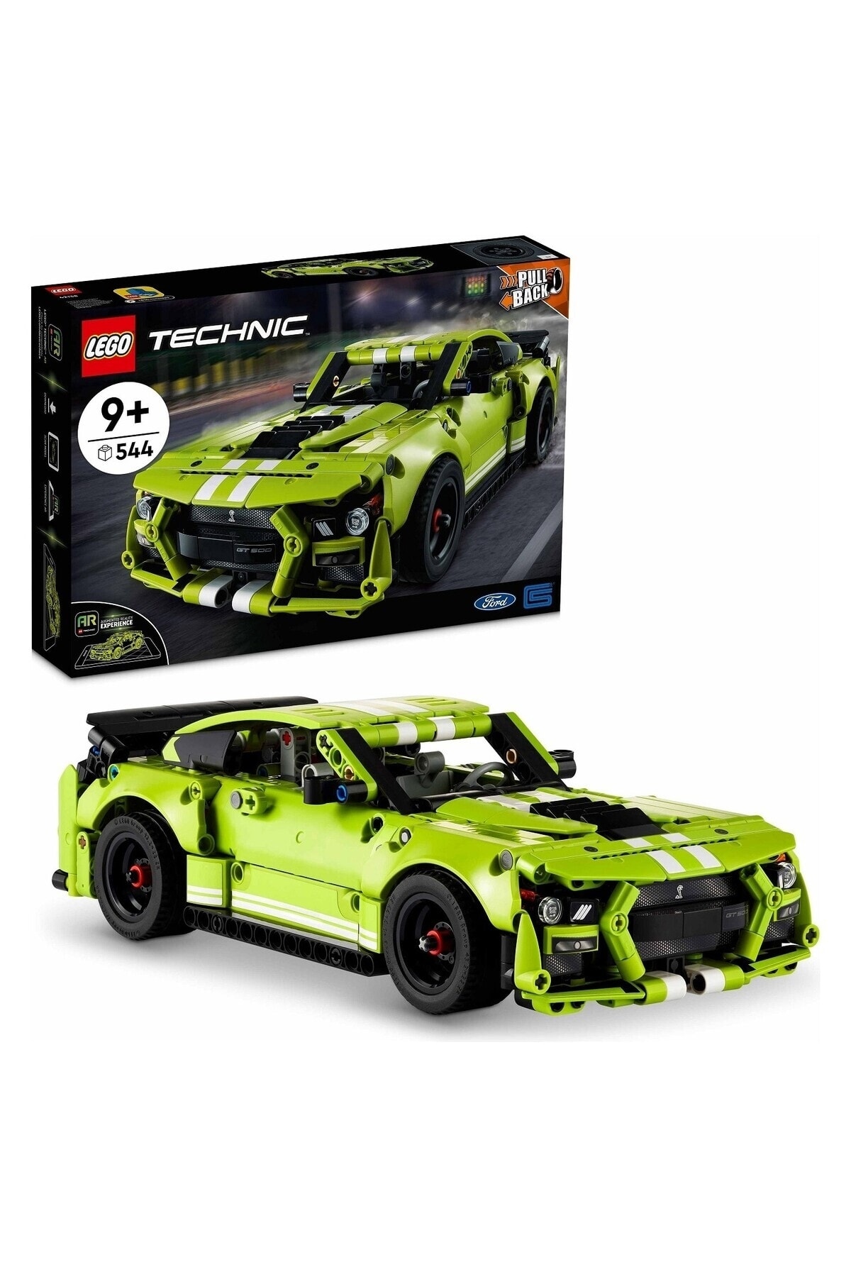 لگو و اسباب بازی های ساخت محور TOY TECHNIC FORD MUSTANG 544 PIECES LEGO 42138 اورجینال LEGO