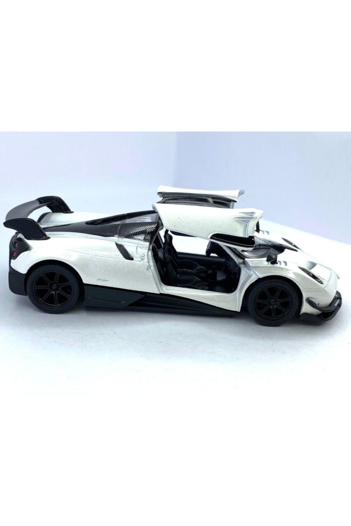 ماشین اسباب بازی 2016 PAGANI HUAYRA BC PULL DROP 5INCH. مدل دارای مجوز 1:38 Kinsmart