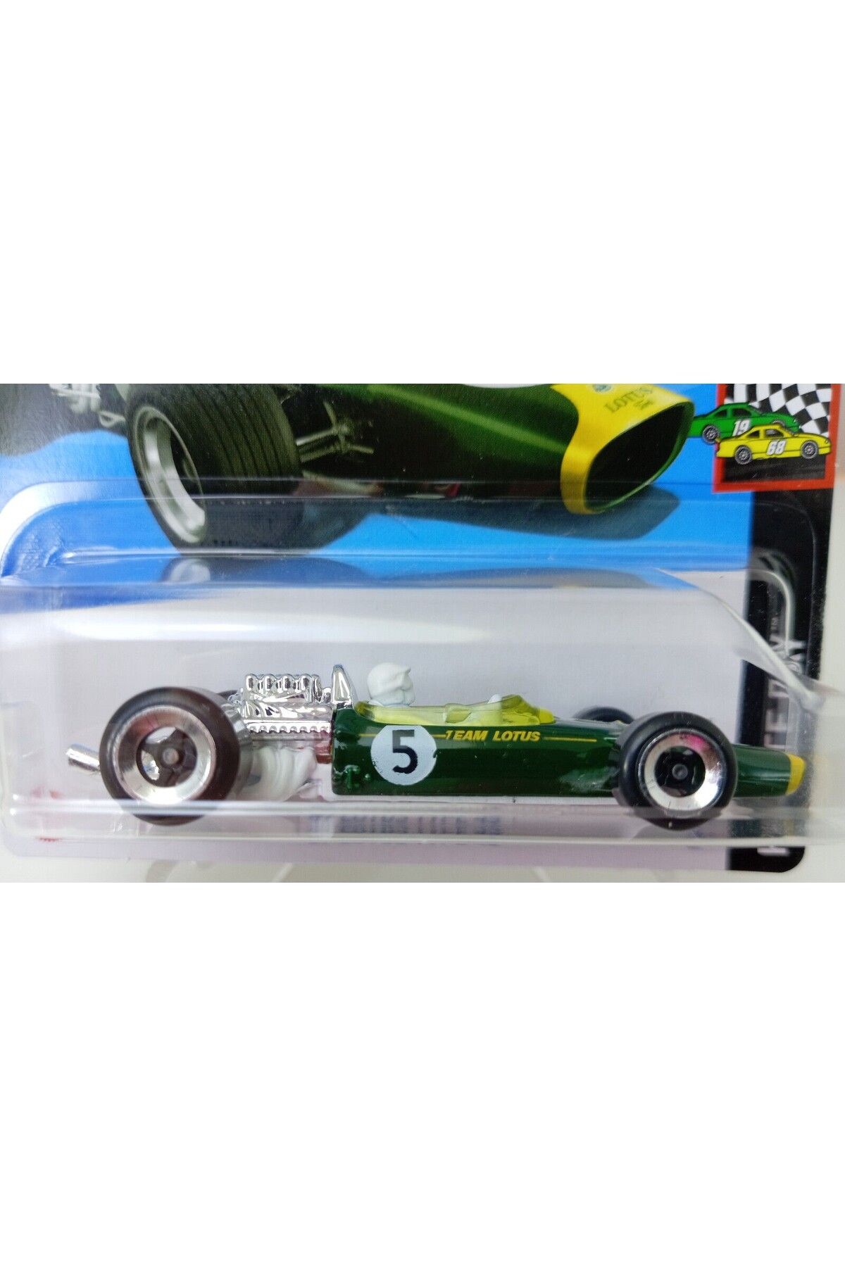ماشین اسباب بازی 67 LOTUS TYPE 49 HRY76 2024 هات ویلز اورجینال HOT WHEELS