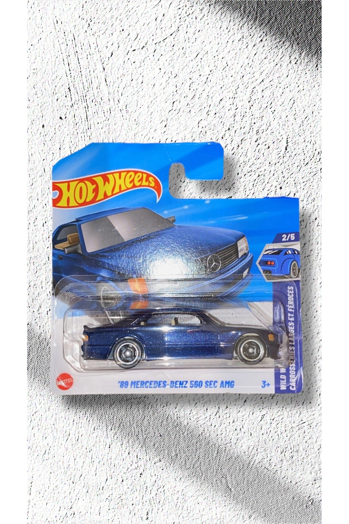 ماشین اسباب بازی مرسدس بنز 560 SEC AMG مدل 89 ارزش خارجی از ترکیه HOT WHEELS