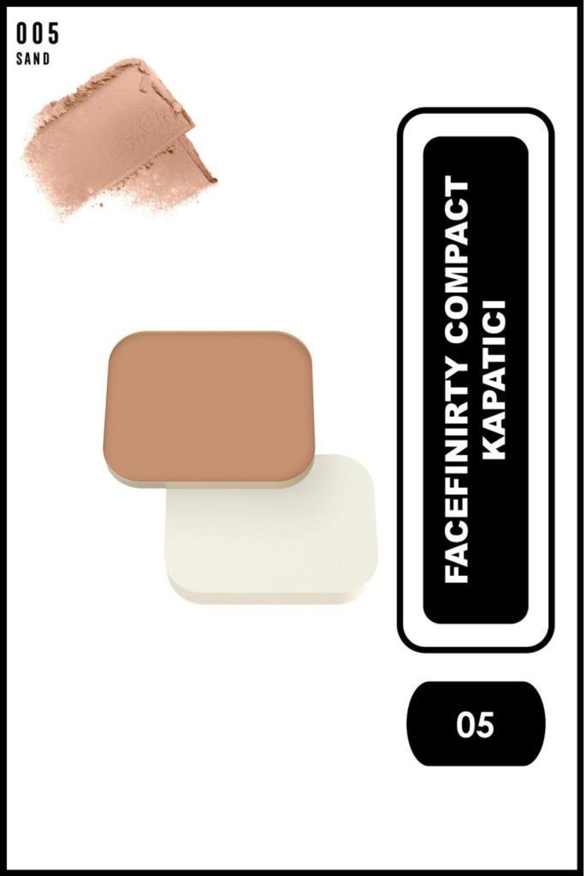 کانسیلر FACEFINTY COMPACT FDT REFILL 05 ماسه Max Factor
