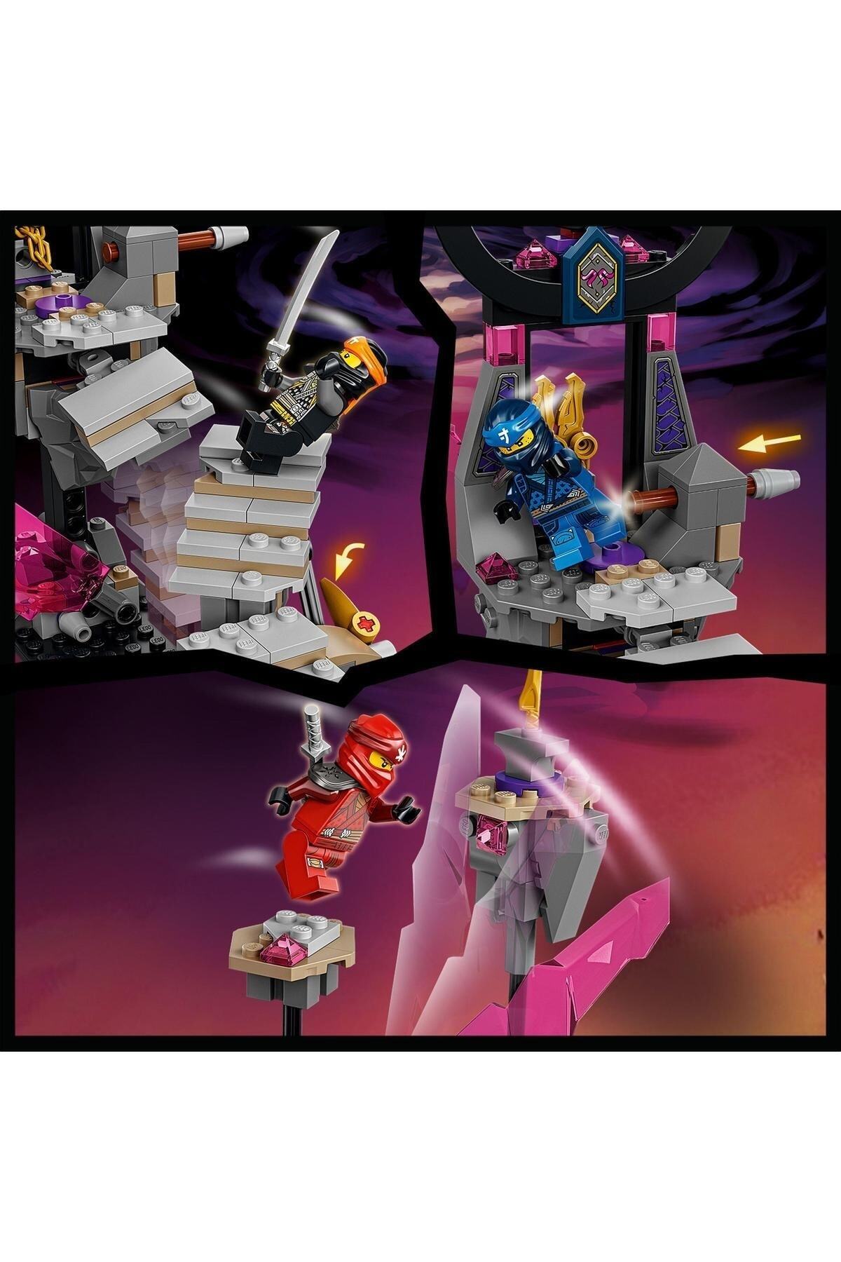 LEGO لگو ست ساختنی نینجاگو کریستال پادشاه معبد 71771 برای کودکان 8 سال به بالا (703 قطعه)