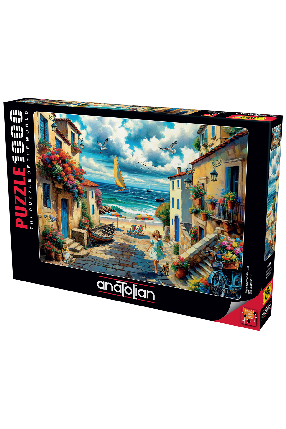 پازل 1000 قطعه شهر رویایی 1185 اورجینال Anatolian Puzzle