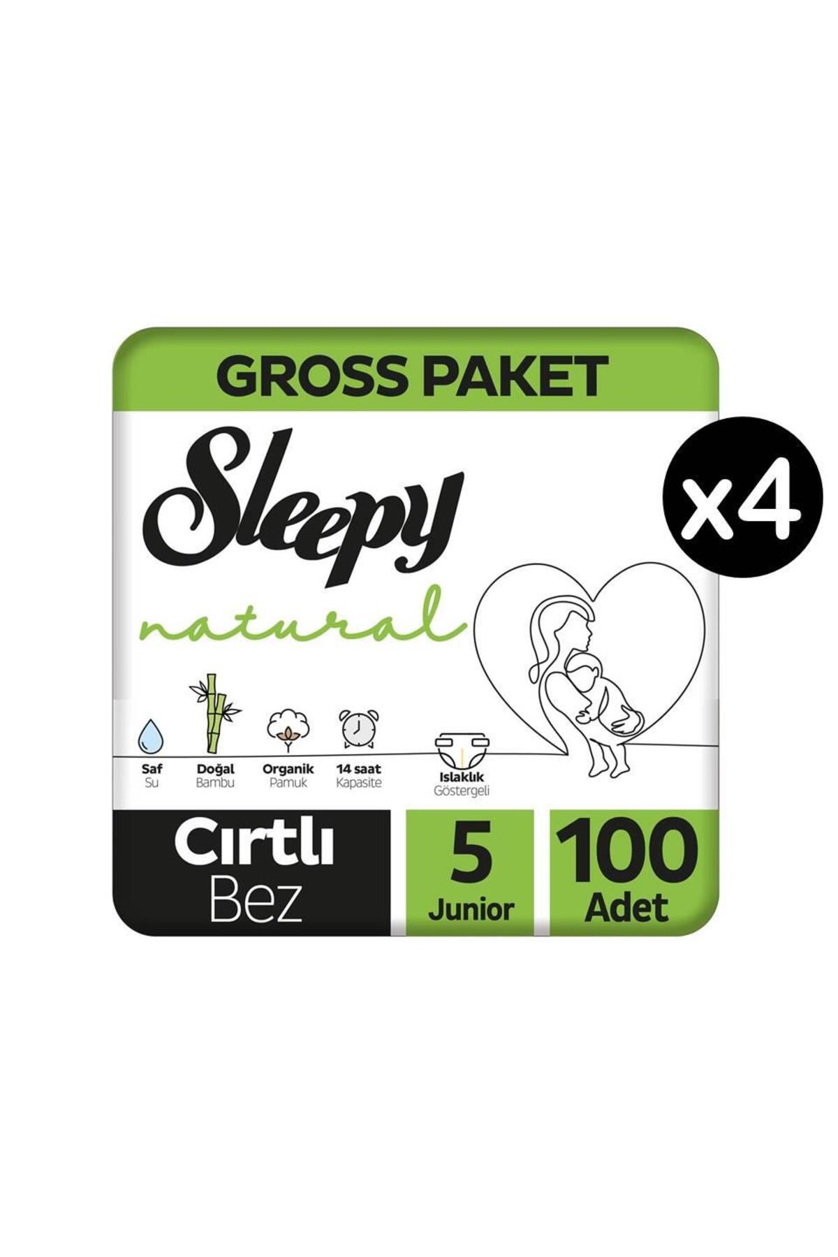 پوشک بچه سایز 5 جونیور 400 بسته اورجینال Sleepy