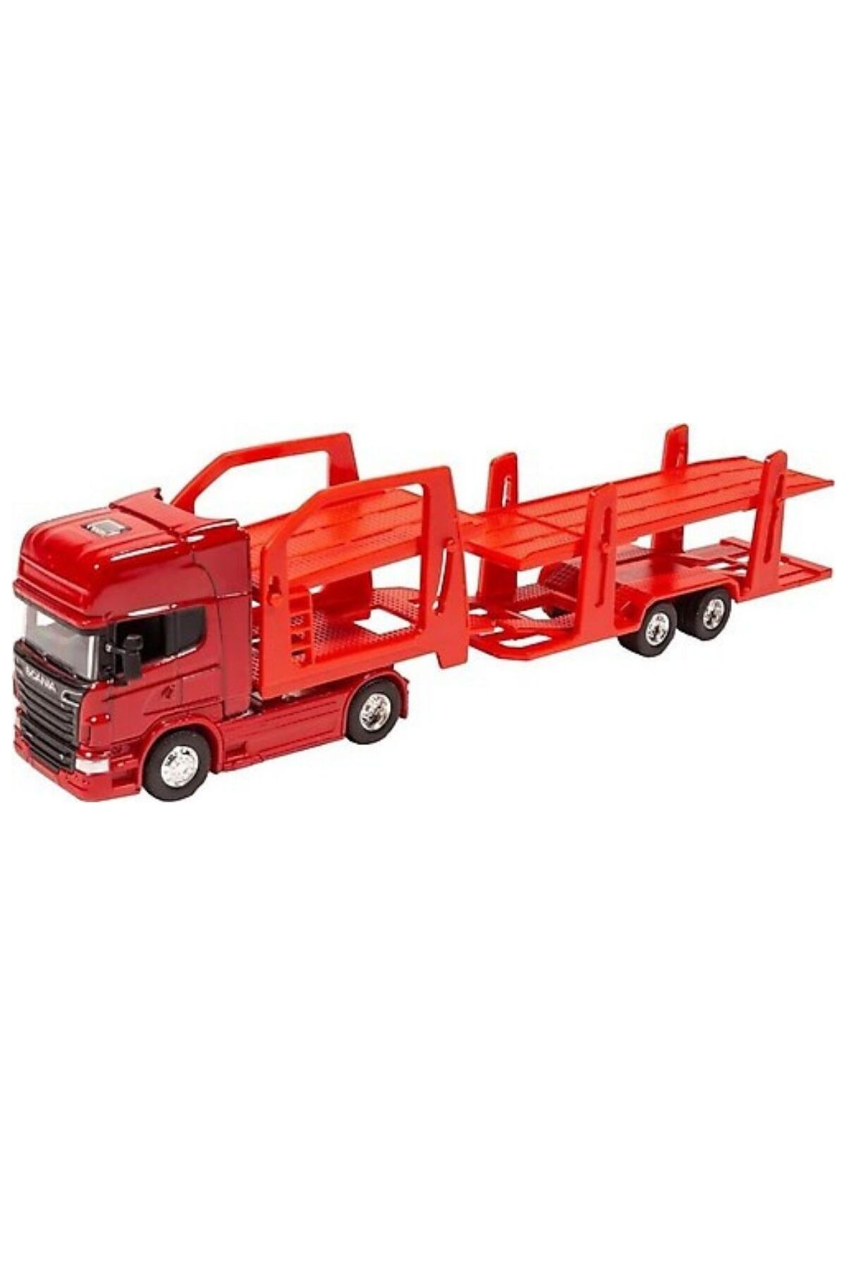 مدل خودرو کامیون باربر دو طبقه SCANIA V8 R730 1:64 SCALE METAL HEAD اورجینال Genel Markalar