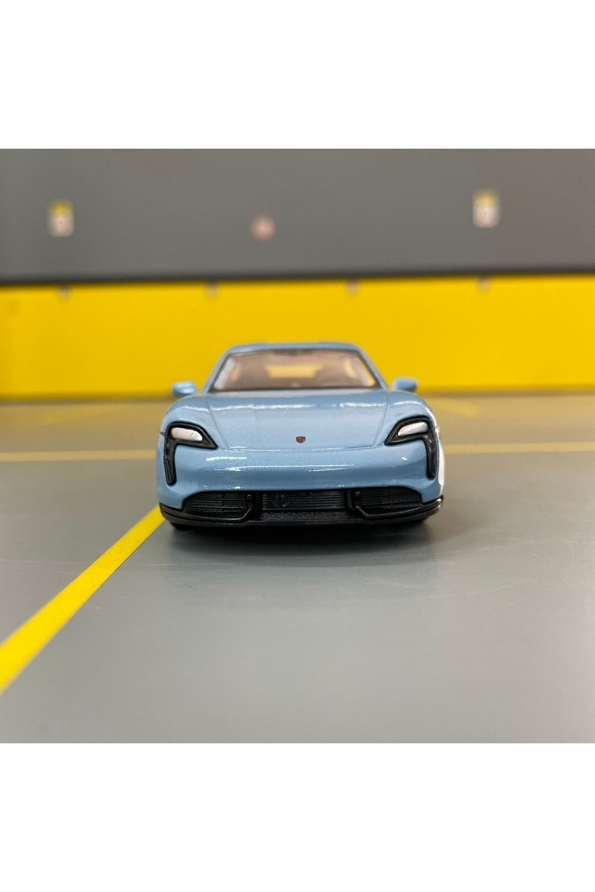 مدل خودرو PORSCHE TAYCAN TURBO S 1 36 SCALE DIECAST METAL MODEL CAR TOY اورجینال Genel Markalar