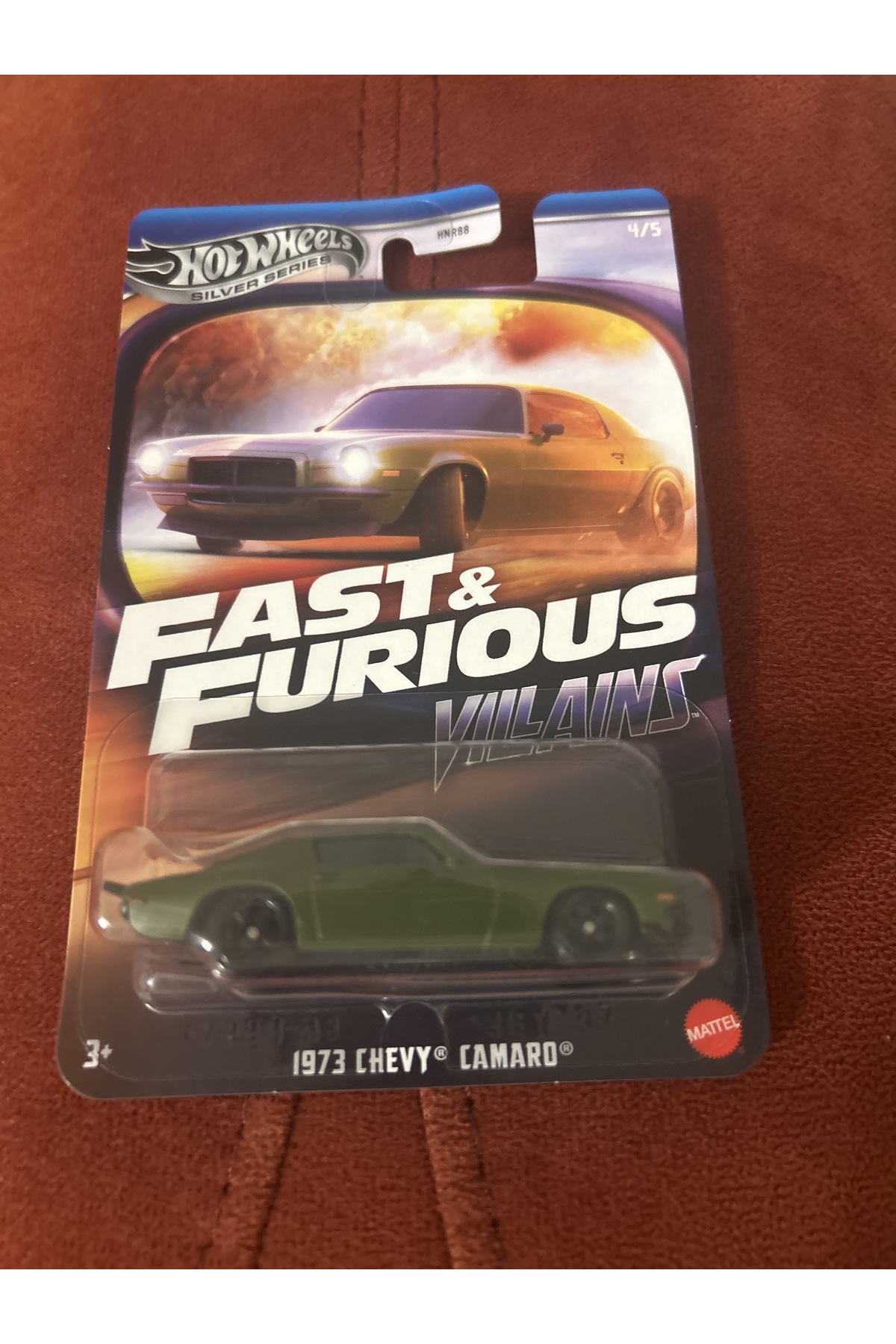 ماشین اسباب بازی 1973 CHEVY CAMARO FAST FURIOUS از ترکیه HOT WHEELS