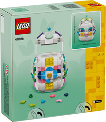 مجموعه ساختنی لگو LEGO آیکونیک Iconic تخم‌مرغ تزئینی عید پاک مدل 40816، ۳۸۶ قطعه