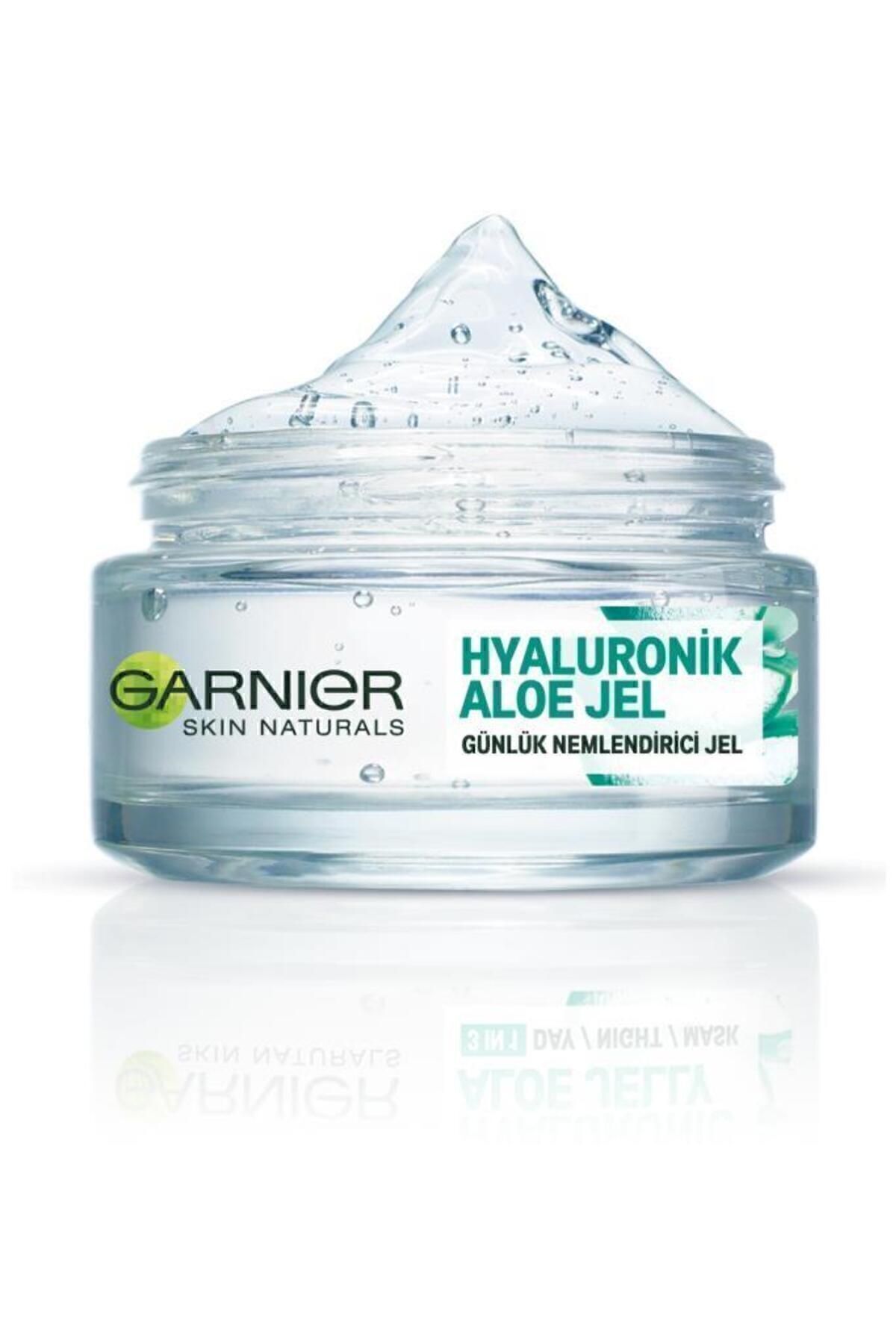 Garnier ژل آلوئه و ژل تمیزکننده آلوئه هیالورونیک گارنیه