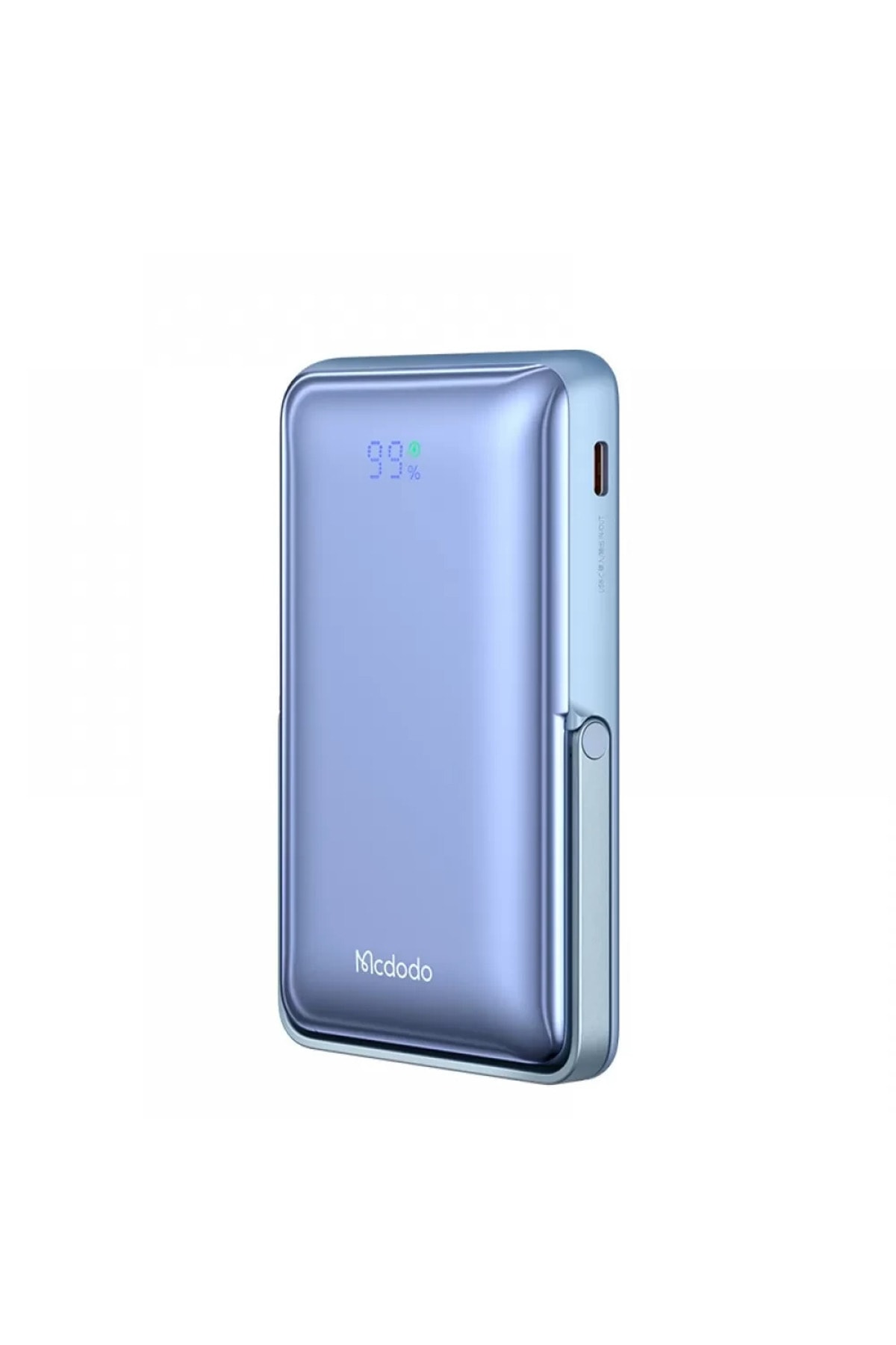 پاوربانک MC 0692 GOPOWER 15W MAGSAFE 10.000 MAH POWERBANK BLUE اورجینال Mcdodo