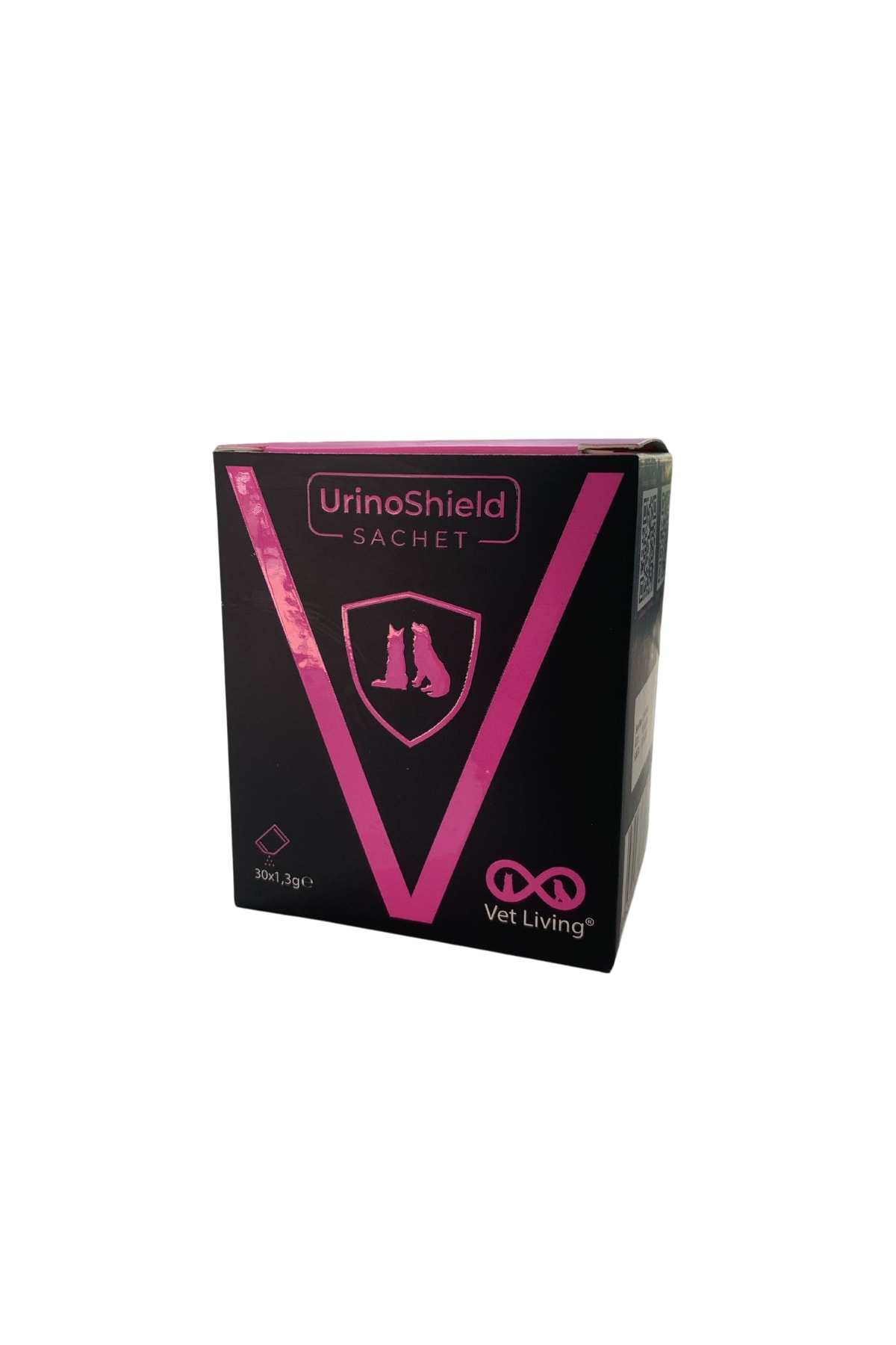 مکمل غذایی سیستم ادراری گربه و سگ وت‌لاین Vetline Urinoshield، ۳۰×۱٫۳ گرم 1,3gr