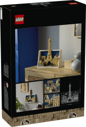مجموعه ساختنی معماری پاریس لگو LEGO، سری آرکیتکچر، مدل 21064، ۹۵۸ قطعه، حداقل سن ۱۸ سال