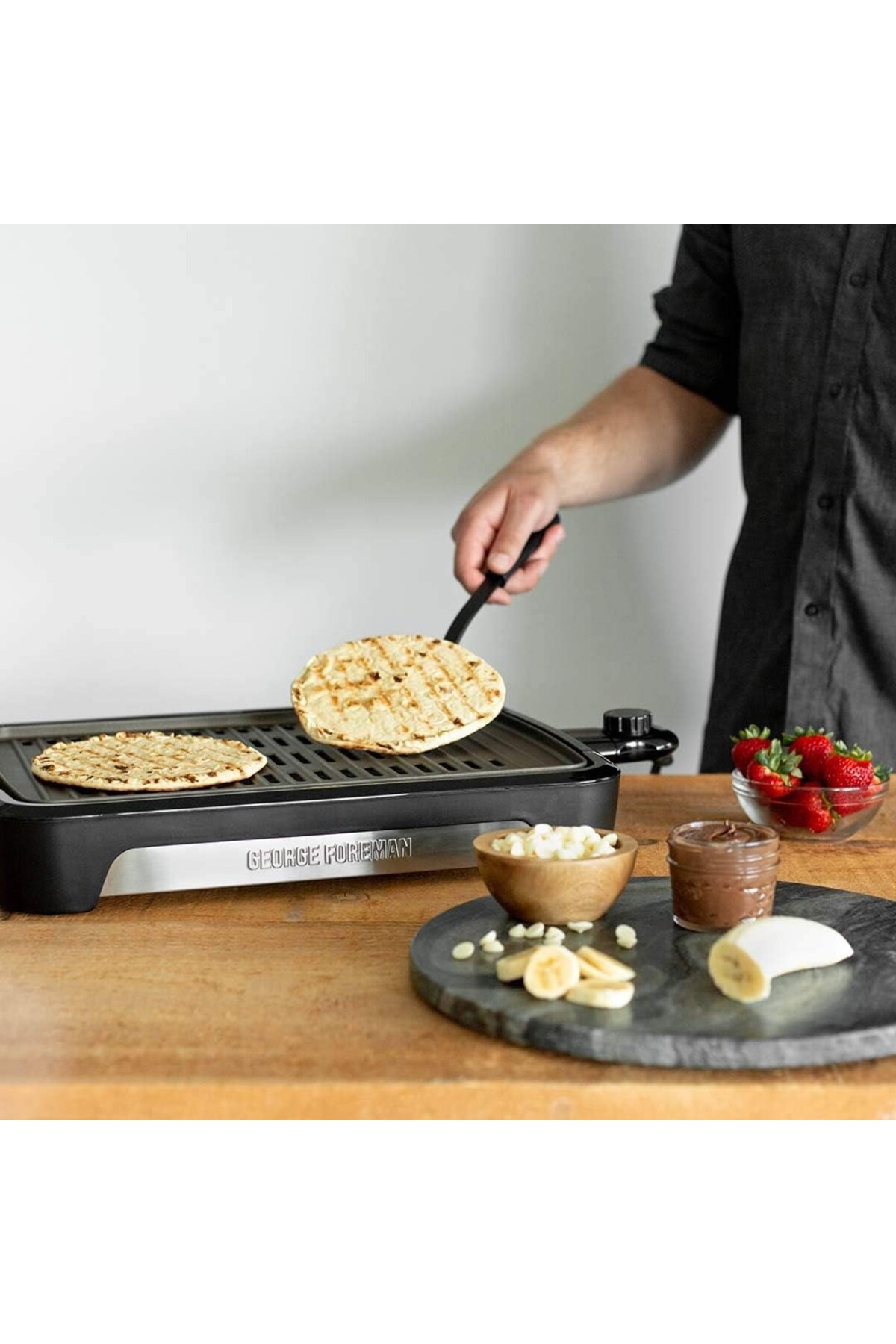گریل برقی 25850 56 کباب پز بدون دود سایز بزرگ اورجینال George Foreman