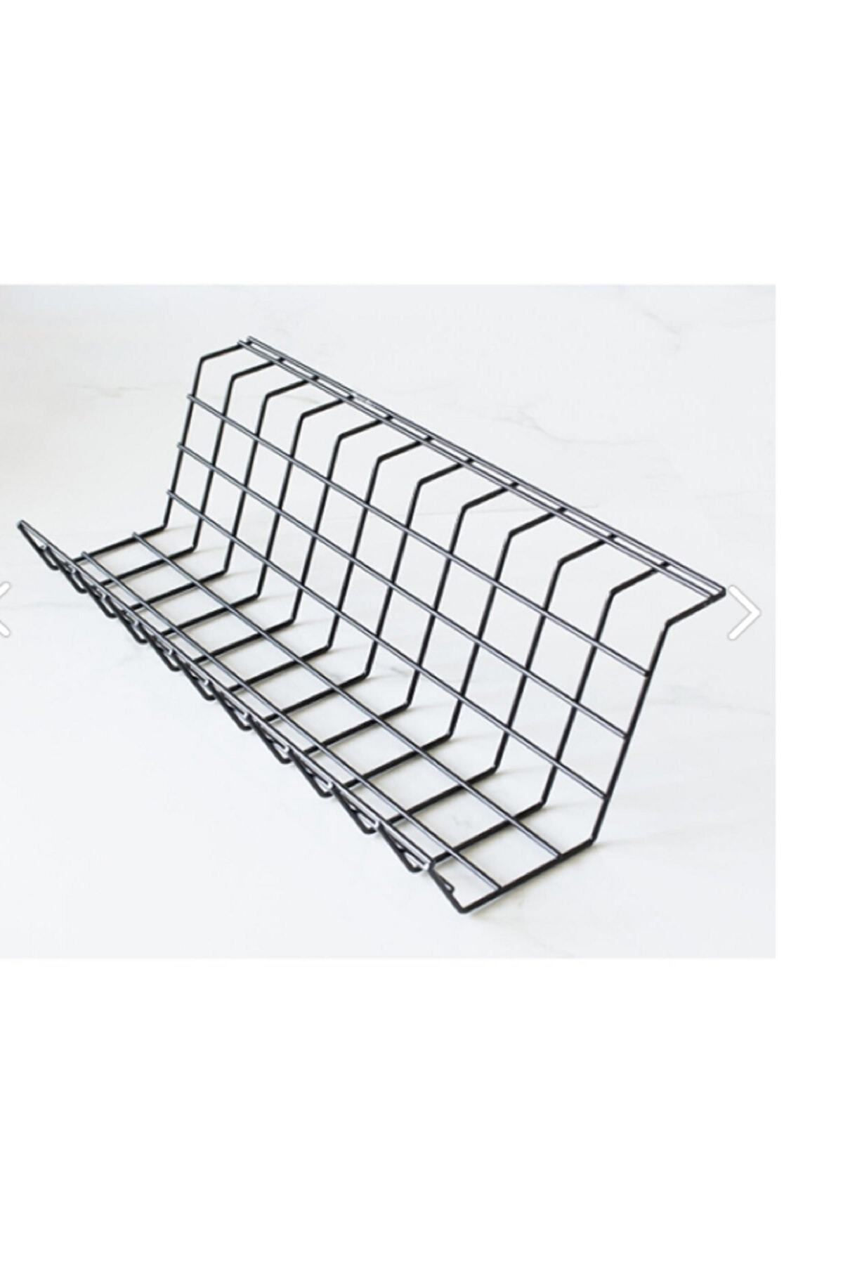 نظم‌دهنده کابل زیر میز فلزی مشکی بروهوم BROOHOME، مدل -mad-1