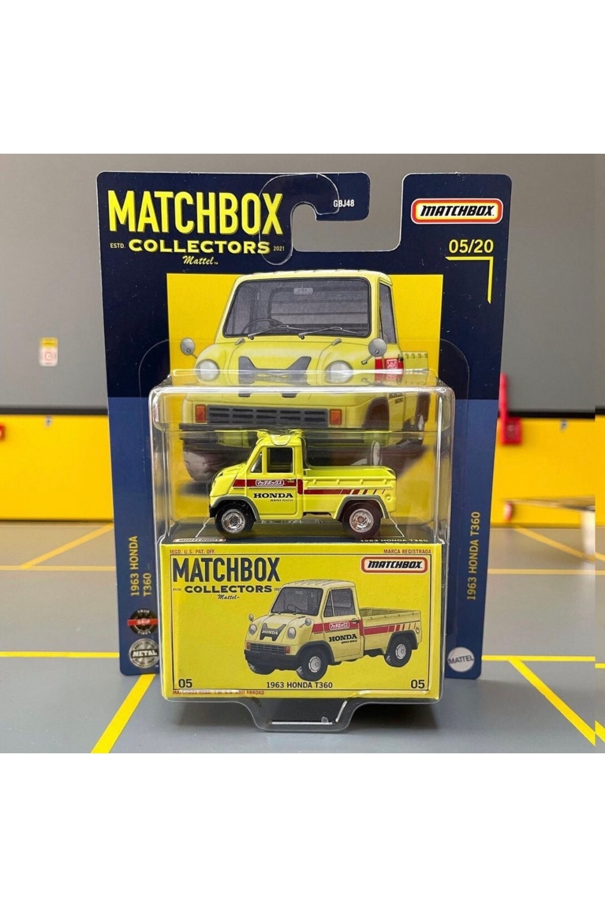 مدل خودرو مجموعه 5 عددی ماشین اسباب بازی در مقیاس 1 64 C&amp;C MODEL GARAGE DIECAST METAL TOY CAR اورجینال Matchbox