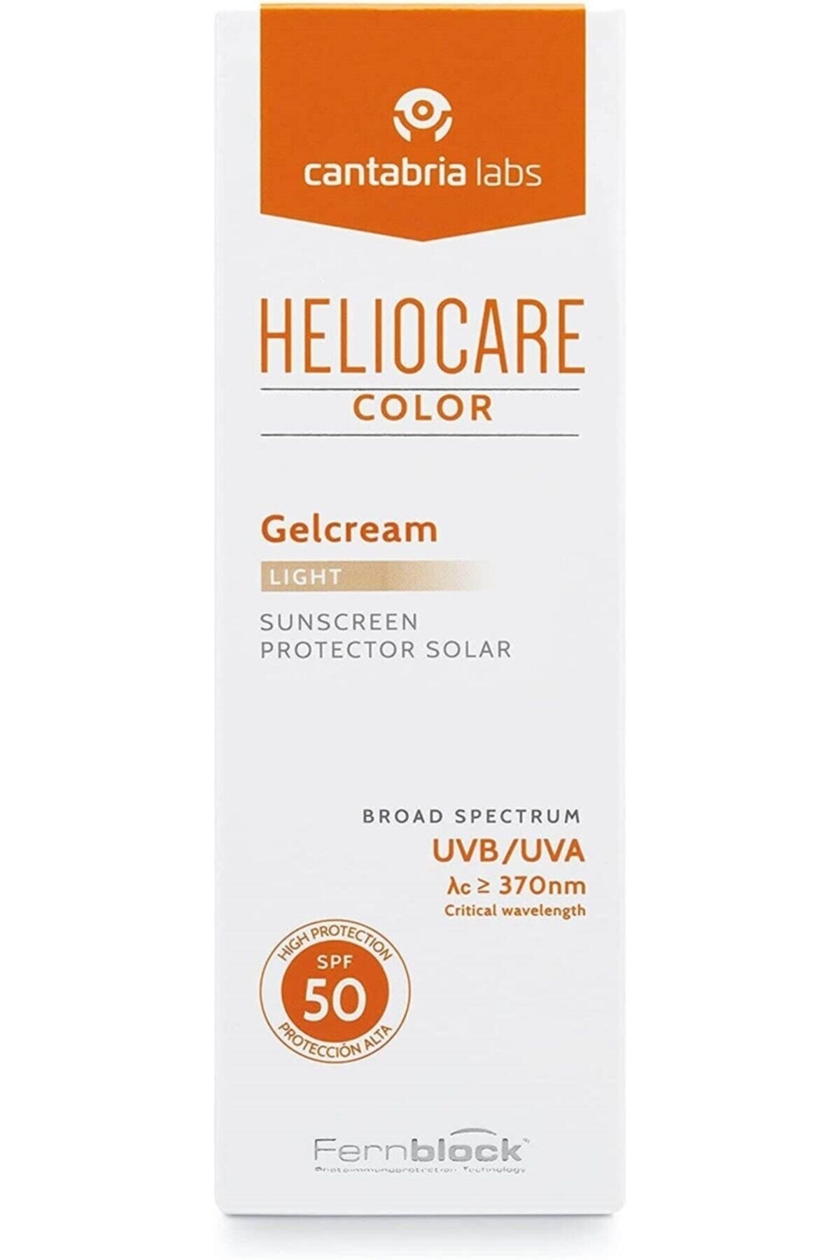 Heliocare ژل کرم ضدآفتاب SPF 50 رنگی 50 میلی لیتر
