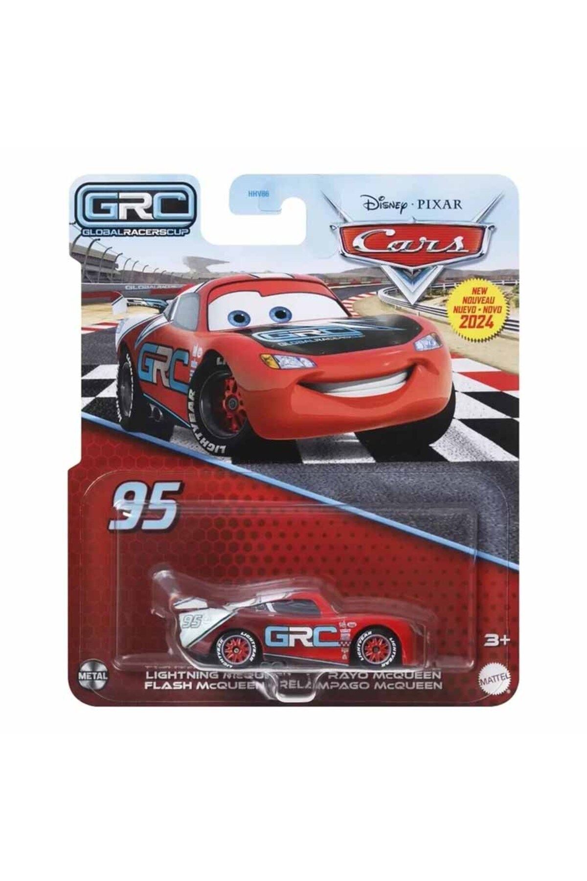 ماشین اسباب بازی خودروهای دیزنی پیکسار لایتنینگ مک کوئین DXV29 HTY00 از ترکیه HOT WHEELS