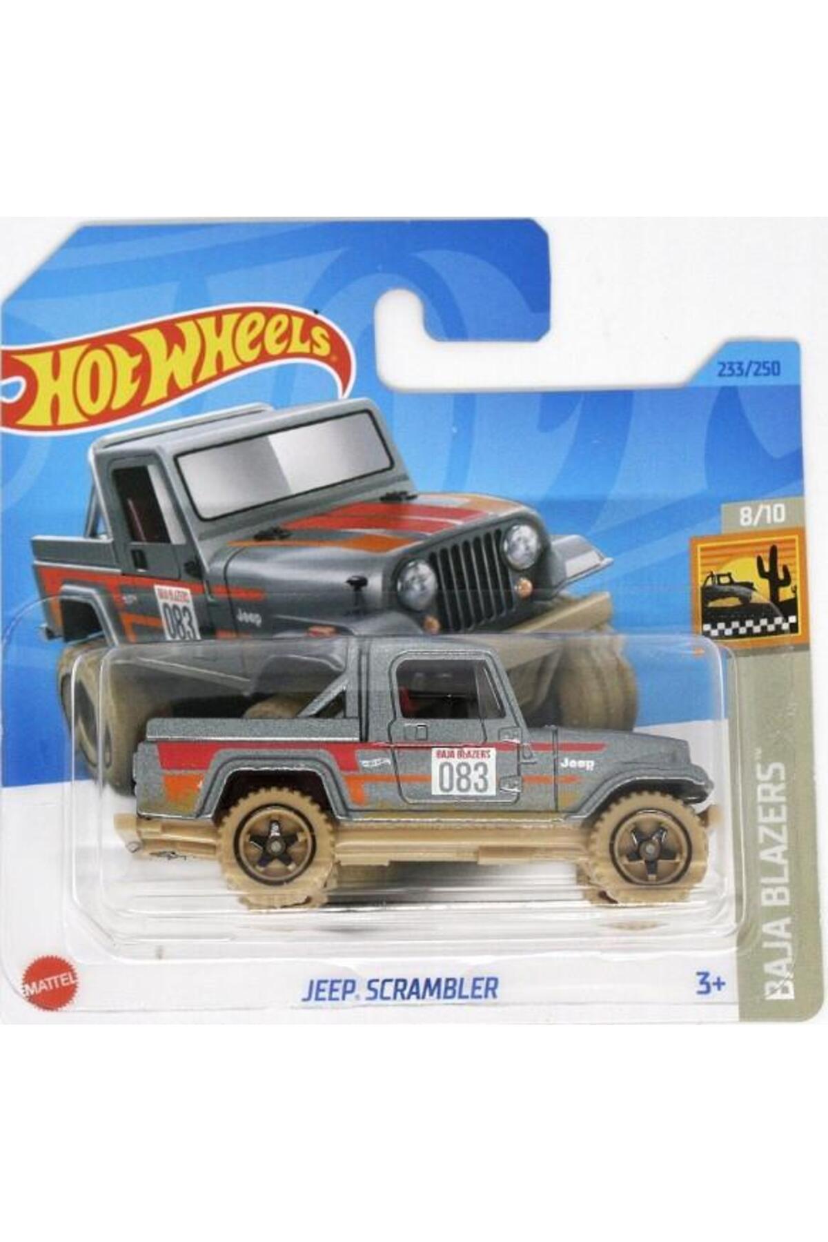 ماشین اسباب بازی تک جیپ اسکرامبلر HKG78 از ترکیه HOT WHEELS
