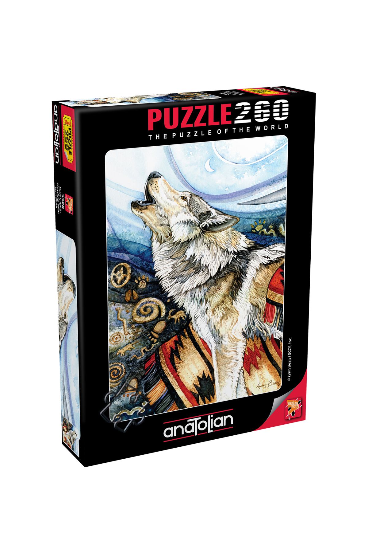 پازل اره منبت کاری مویی 260 XL PIECE WOLF CRY 3328 از ترکیه Anatolian Puzzle