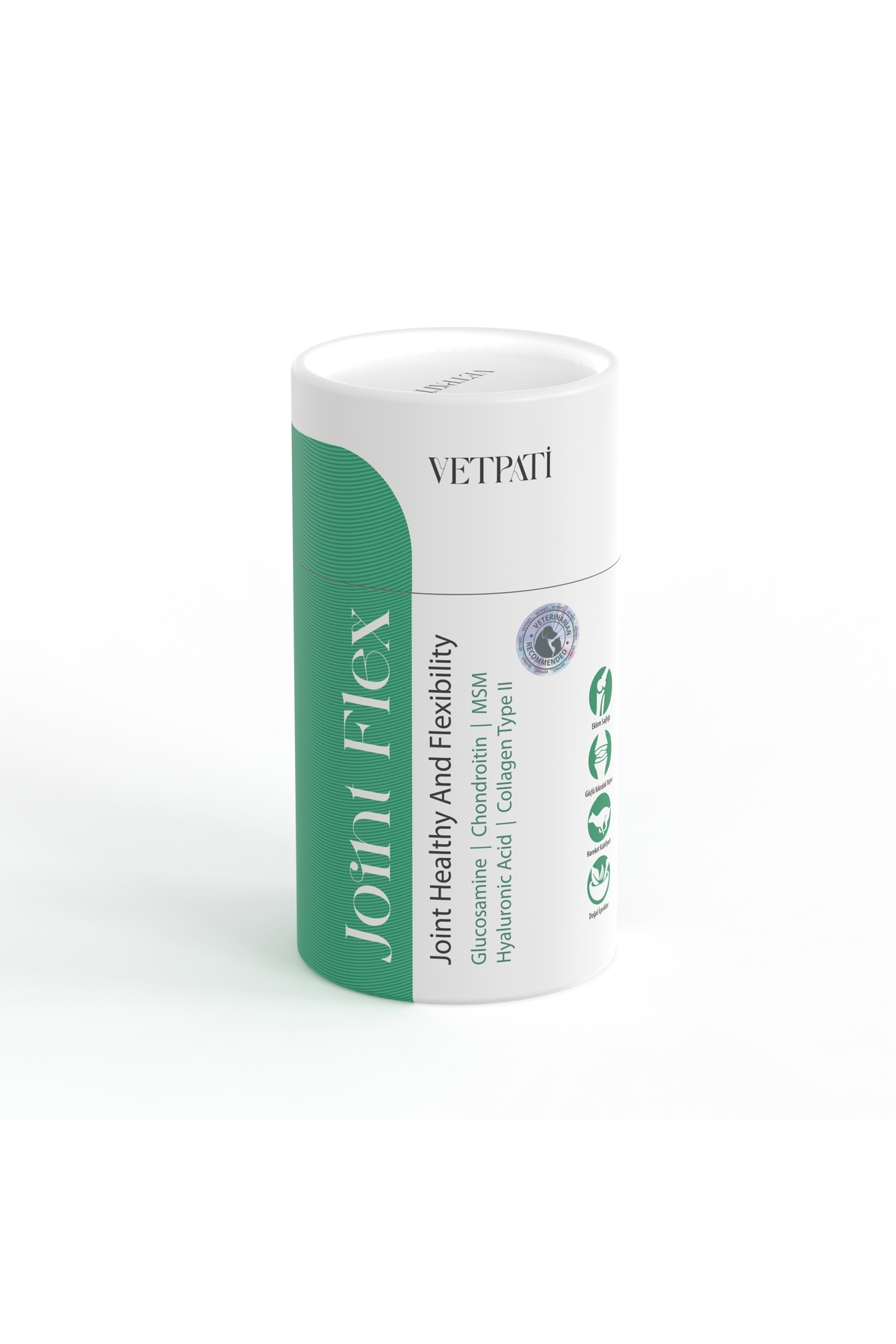 مکمل مفاصل گربه و سگ وت‌پاتی Vetpati Joint Flex با گلوکزامین، کندرویتین، MSM و کلاژن