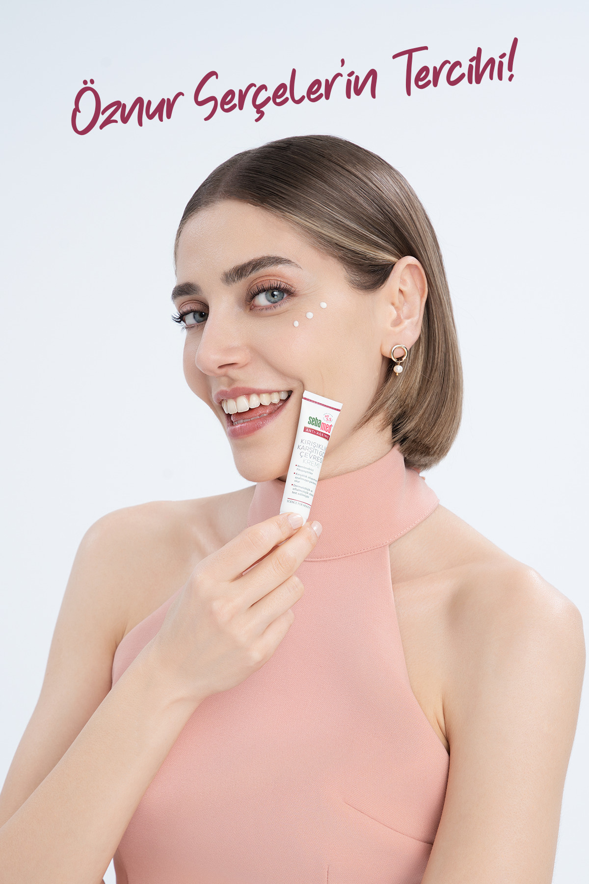 کرم دور چشم فیله های چروک ضد سن و پیری 15 میل Sebamed
