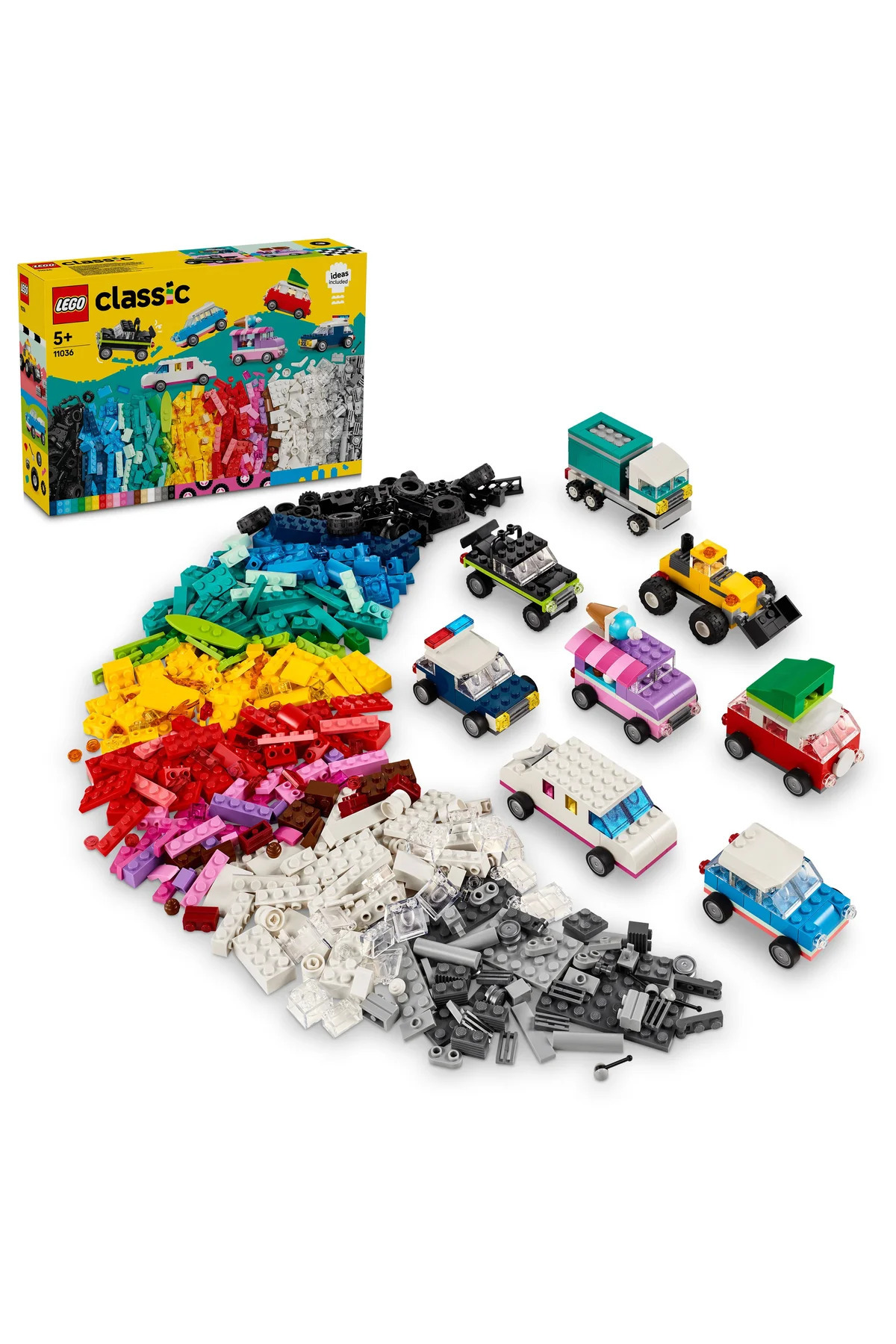 LEGO مجموعه ابزارهای خلاق کلاسیک مجموعه ساخت و ساز برای 5 سال و بالاتر (900 قطعه)