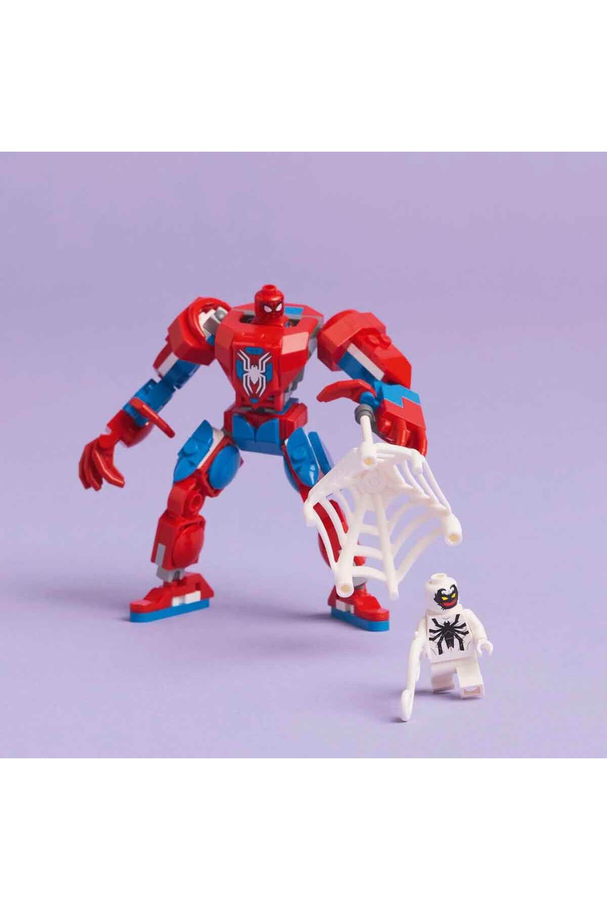 لگو MARVEL SPIDER MAN ROBOT در برابر ضد زهر 76308 6 سال بزرگتر برای کودکان � اورجینال LEGO