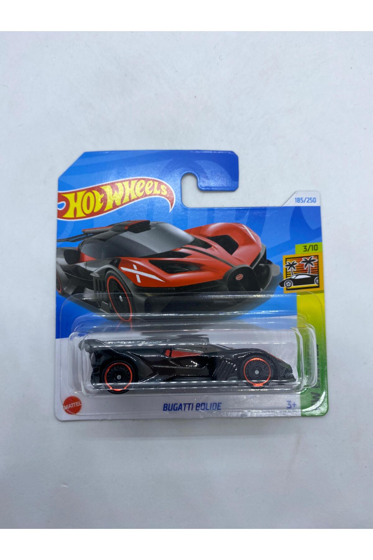 ماشین اسباب بازی بوگاتی بولید قرمز از ترکیه HOT WHEELS