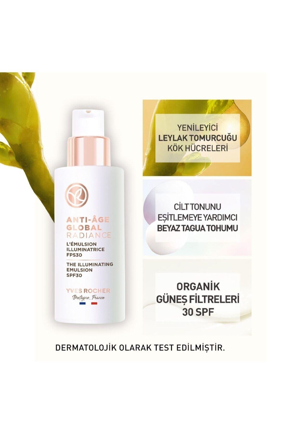 کرم ضد لک و پیری با SPF 30 مراقبت از پوست ساقه گیاهی ایوروشه Yves Rocher