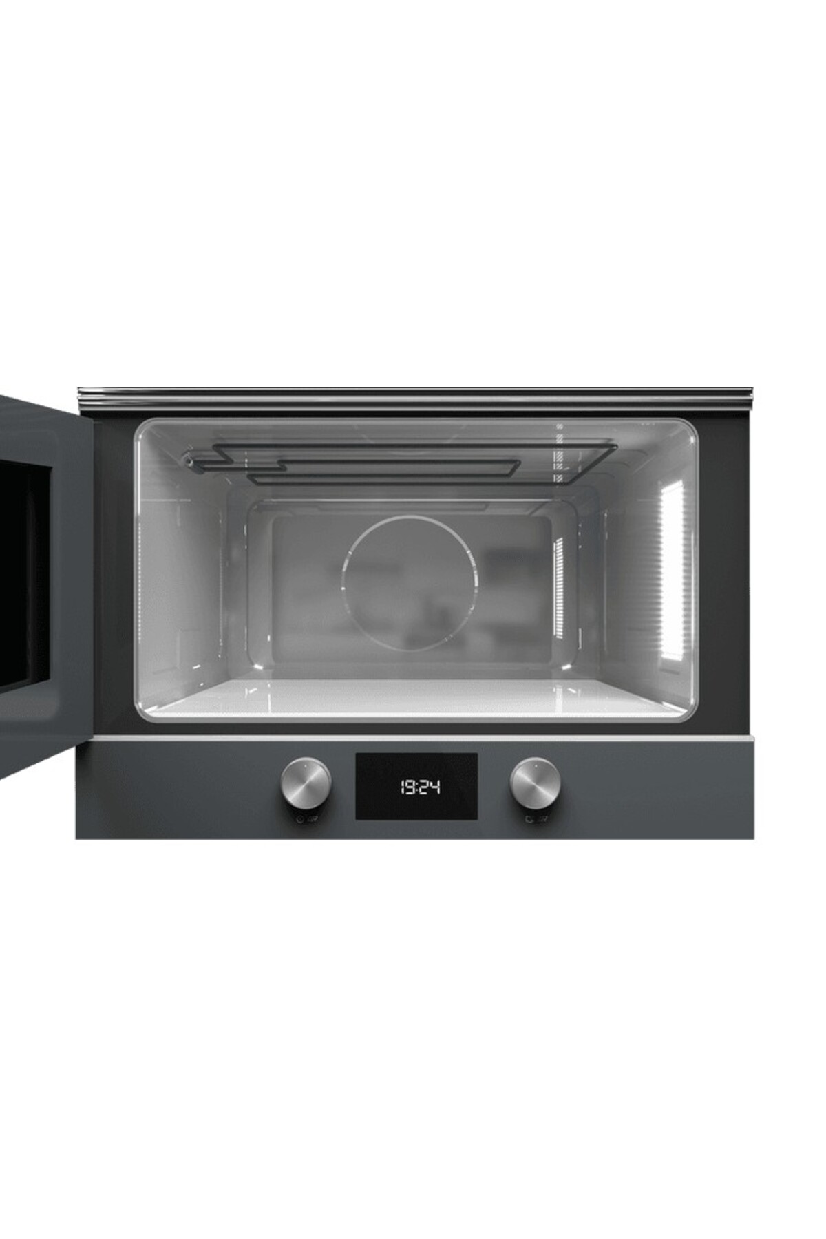 مایکروویو مایکروفر توکار 8220 BIS L ST GREY 22 لیتری با پایه سرامیکی اورجینال Teka