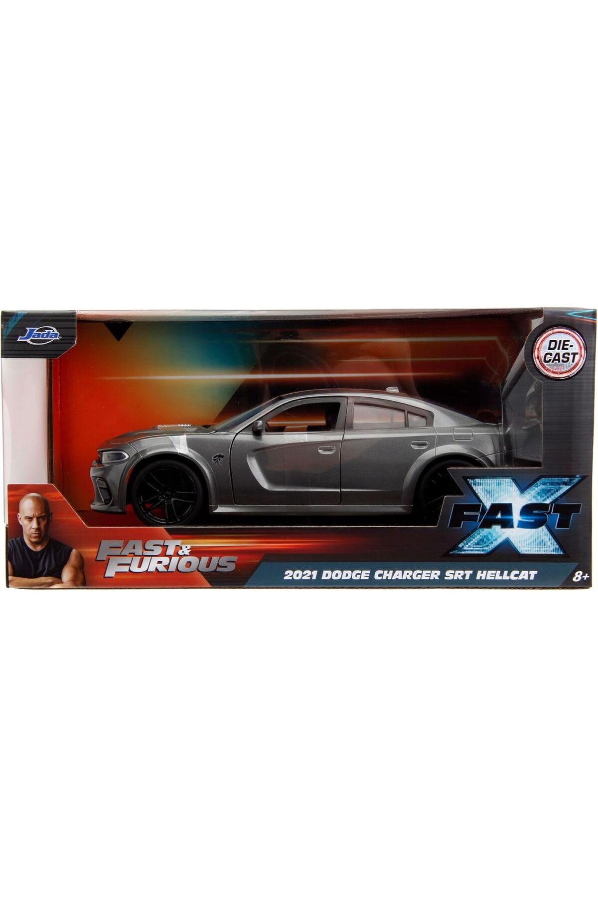 مدل خودرو 1:24 2021 DODGE CHARGER SRT HELLCAT FAST &amp; FURIOUS 10 253203085 | ماشین اورجینال Jada