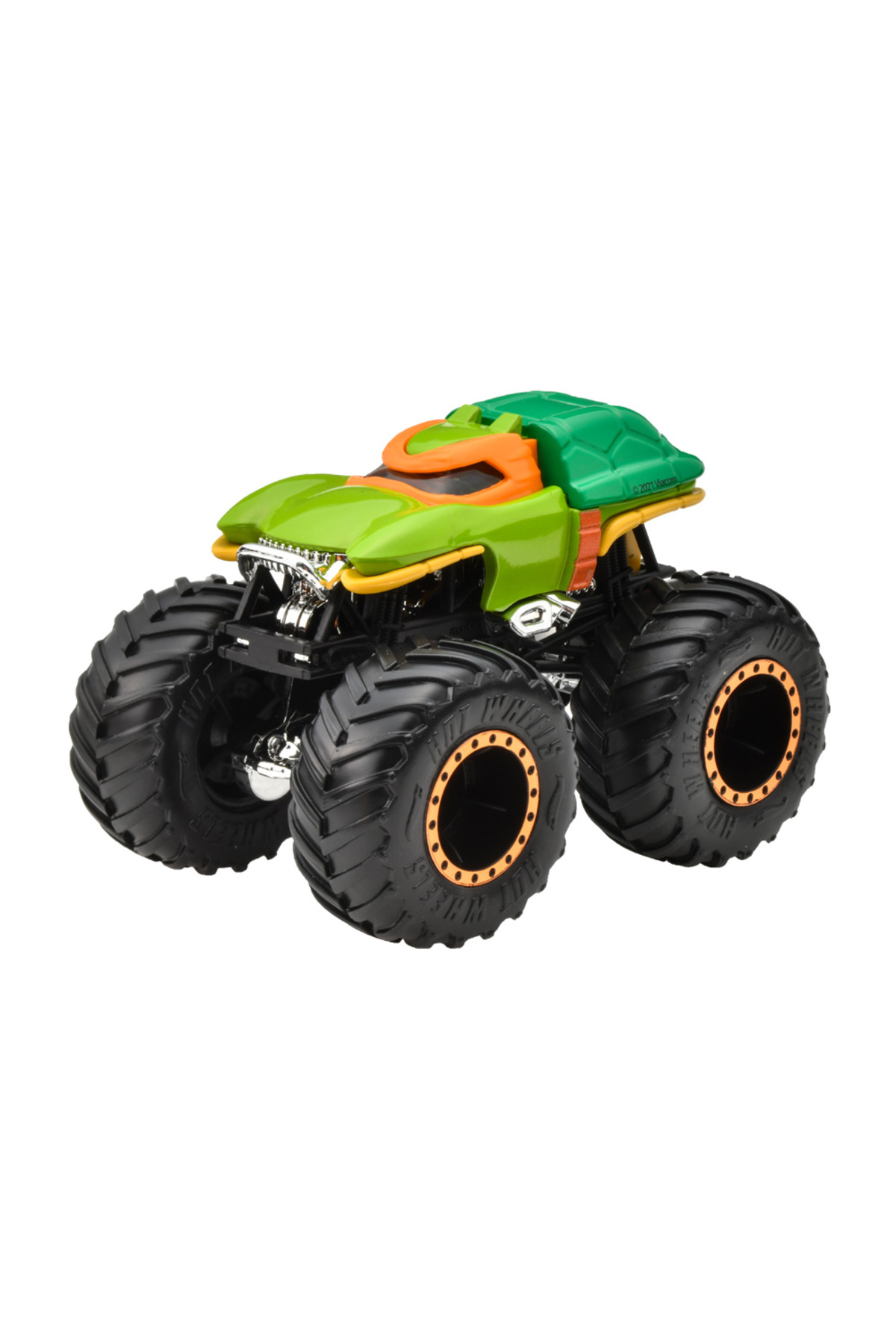 ماشین اسباب بازی کامیون های هیولا 1:64 اتومبیل MICHELANGELO HVH72 هات ویلز اورجینال HOT WHEELS
