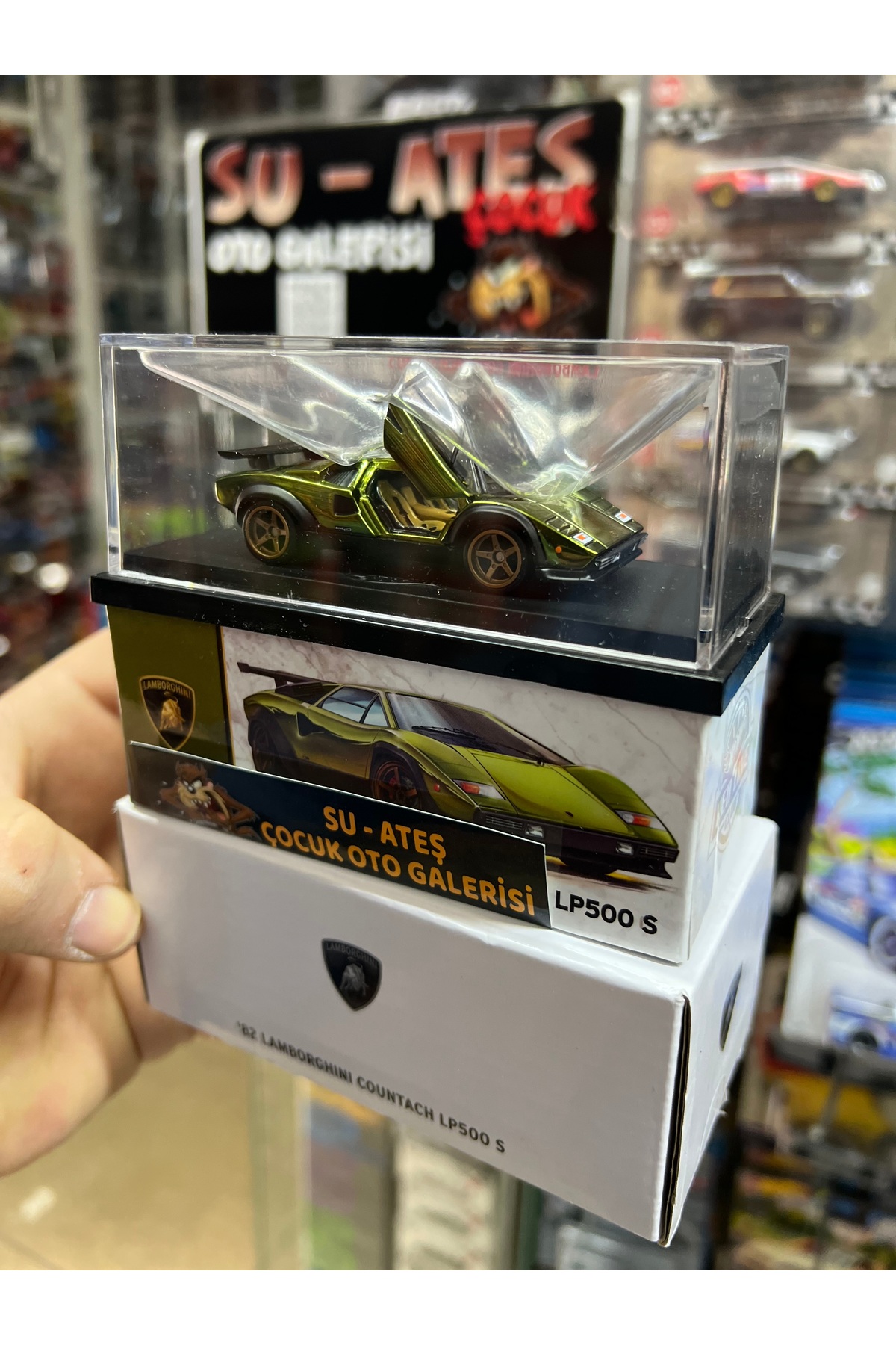ماشین اسباب بازی 82 COUNTACH LP500 S RLC هات ویلز اورجینال HOT WHEELS