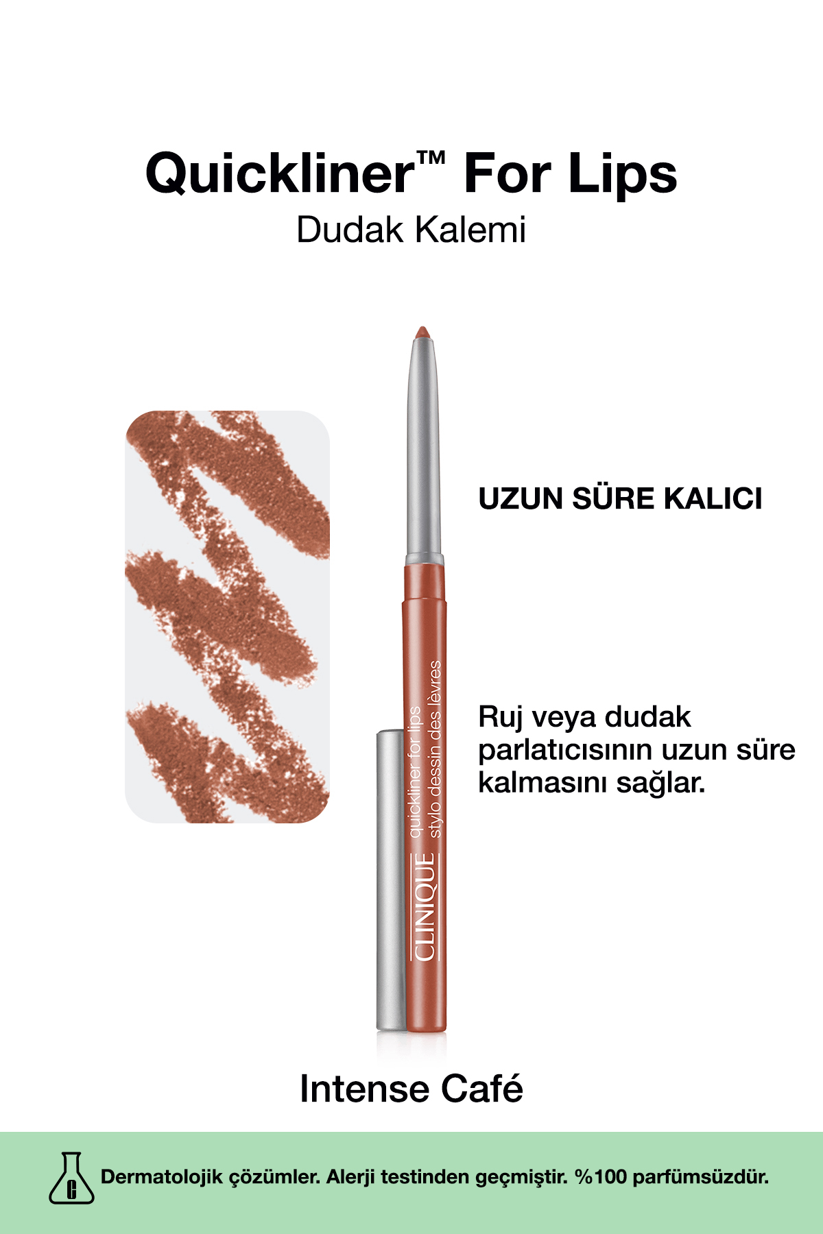 خط لب QUICKLINER برای رنگ: کافه شدید 0.3G | بلند مدت دائمی Clinique