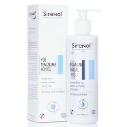 فوم پاک‌کننده صورت سیرنول Sirenol مدل Natural حاوی فندق جادوگر ارگانیک مناسب همه انواع پوست ۲۵۰ میلی‌لیتر