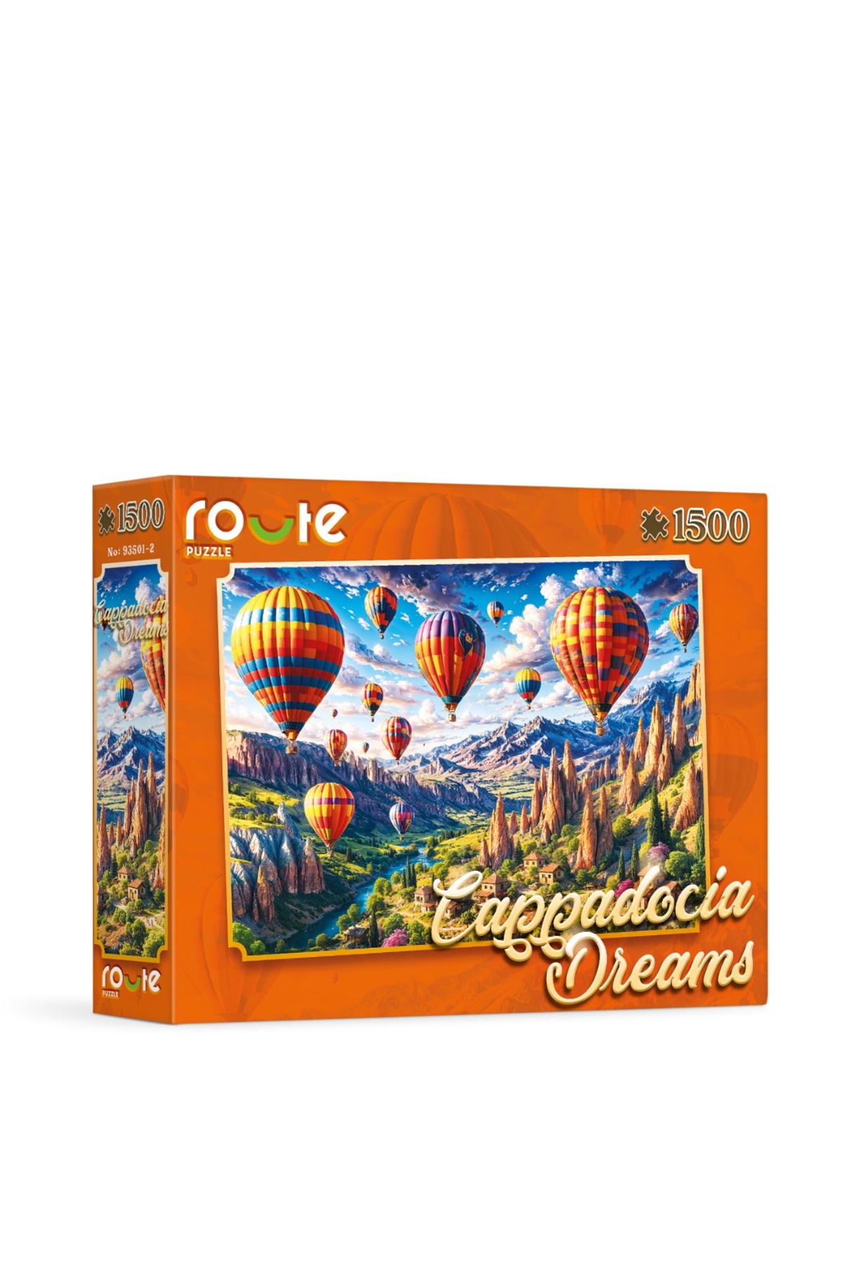 پازل 1500 قطعه – CAPPADOCIA DREAMS | نمای بالون کاپادوکیا ROUTE