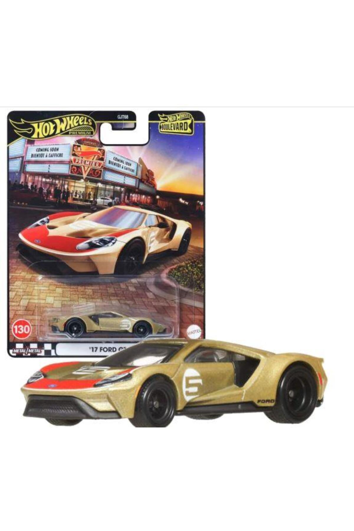 مدل خودرو بلوار پریمیوم '17 فورد GT GJT68 JBL15 اورجینال HOT WHEELS