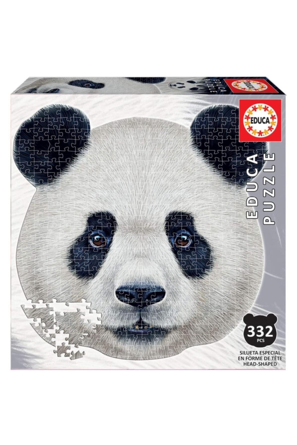 پازل PANDA PANDE شکل چهره حیوانات 353 قطعه ادوکا اورجینال EDUCA