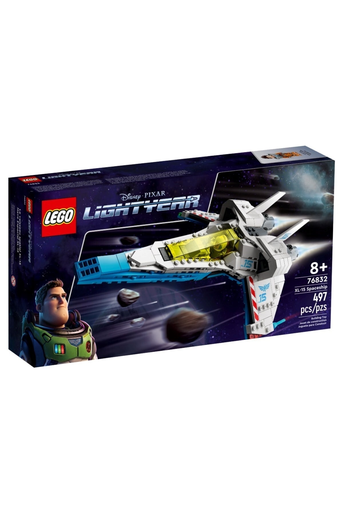 لگو و اسباب بازی های ساخت محور سفینه فضایی دیزنی پیکسار LIGHTYEAR XL 15 اورجینال LEGO