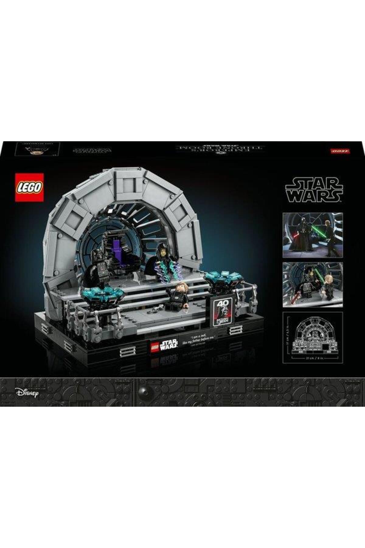 لگو و اسباب بازی های ساخت محور دیورامای اتاق تاج تخت امپراطور جنگ ستارگان 75352 از ترکیه LEGO
