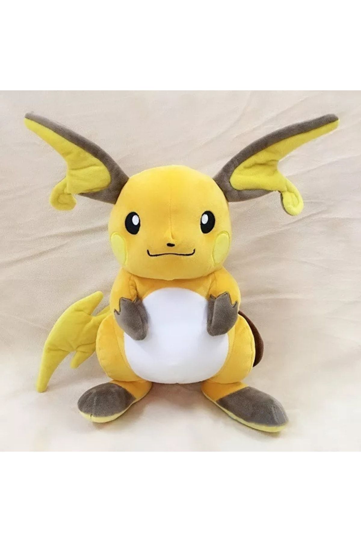 اسباب بازی های پشمی تکامل PIKACHU از RAICHU 35CM شکل مخمل خواب دار پوکمون سایز بزرگ ترکیه Takara Tomy