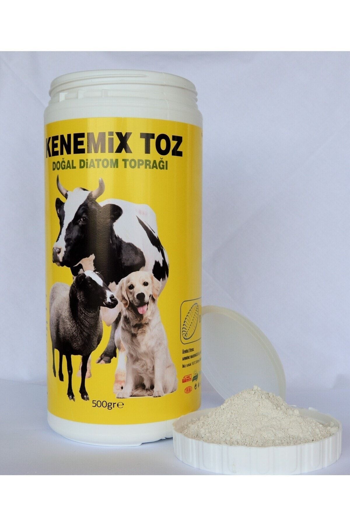 خاک دیاتومه طبیعی کنمیکس KENEMiX Di-ar Ultra KEN-500، ۵۰۰ گرم