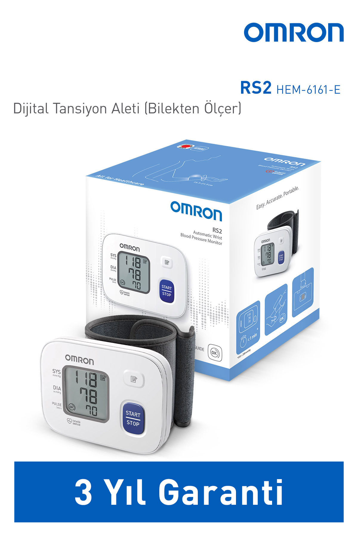 فشارسنج RS2 30 اندازه گیری مواد خونی عمده Omron