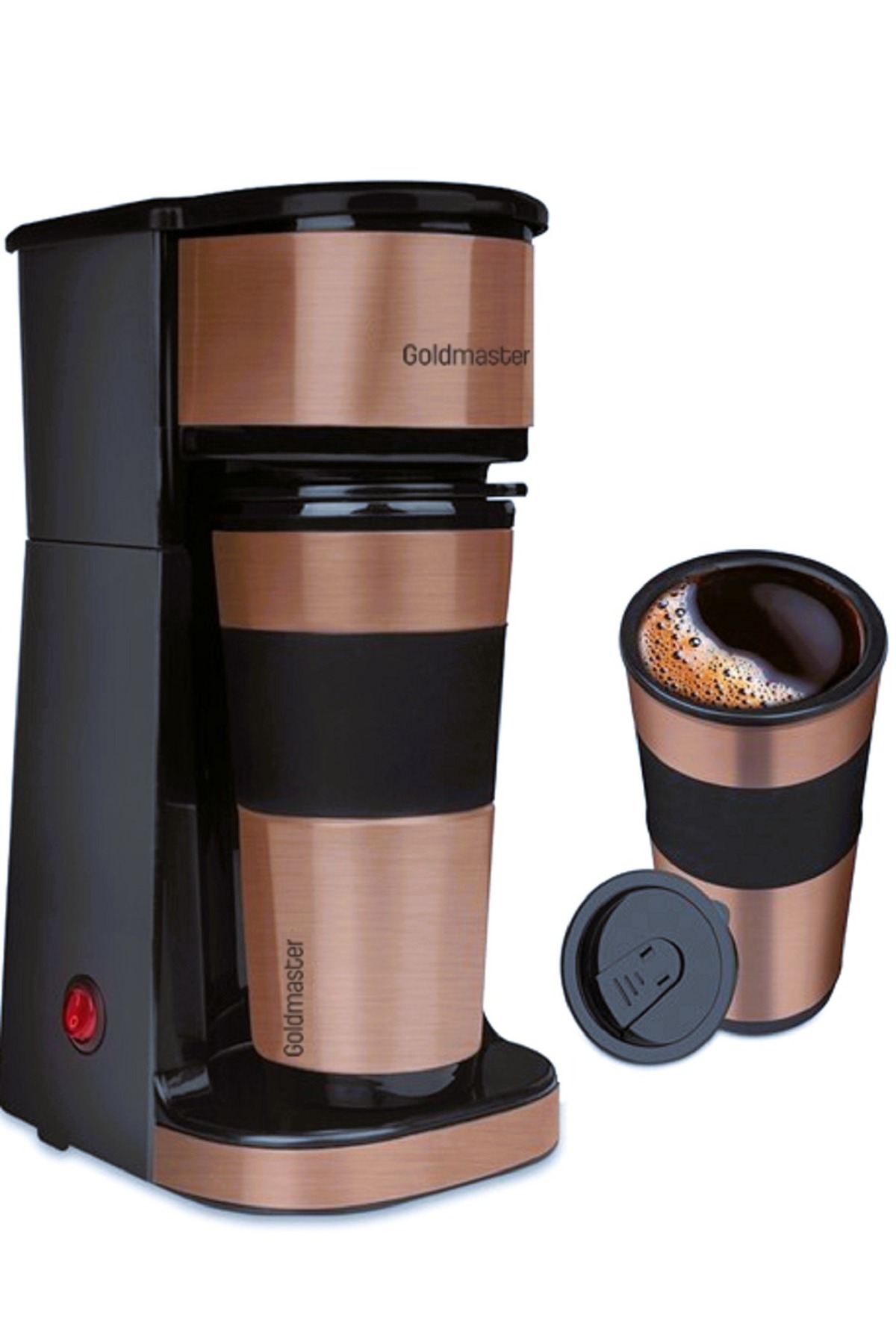 قهوه ساز فیلتری شخصی بدون BPA سفری TUTKU TRAVEL با فنجان قمقمه GM7351 اورجینال GoldMaster